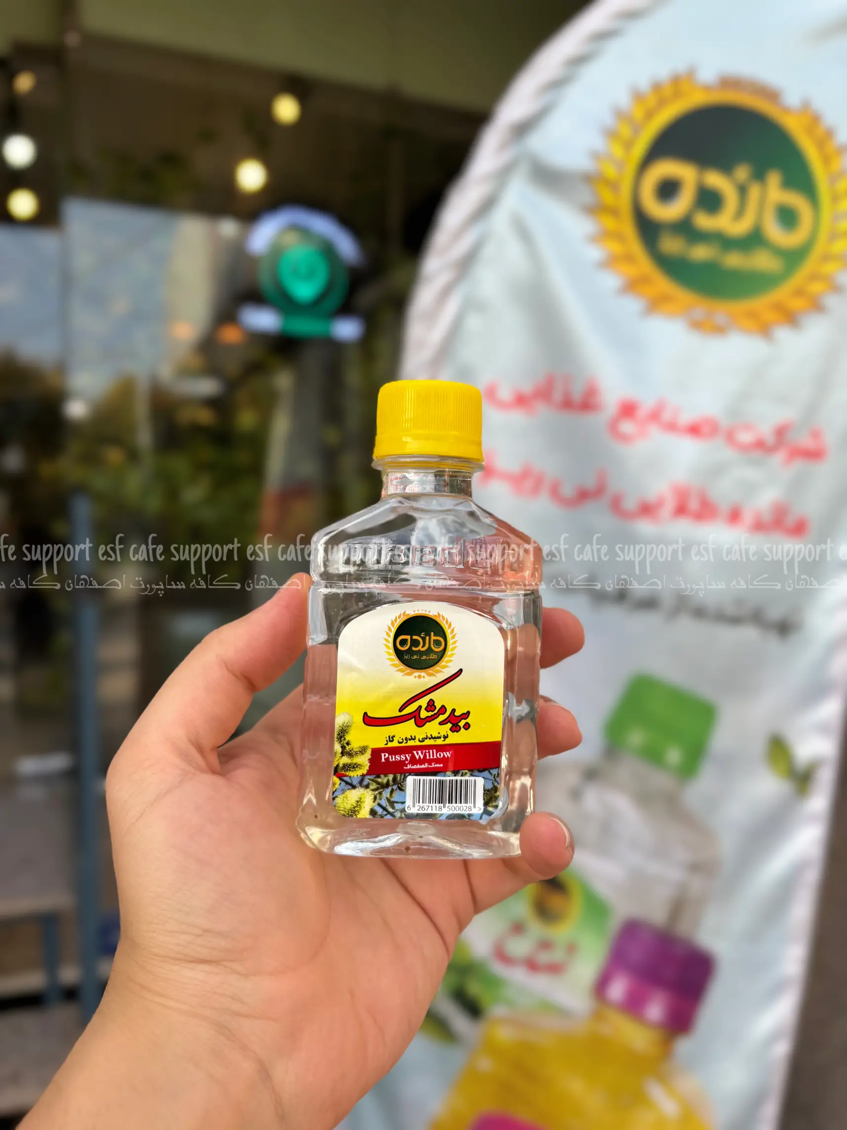 نوشیدنی عرقیات مائده طلایی نیریز بیدمشک شیرینگ 24 عددی